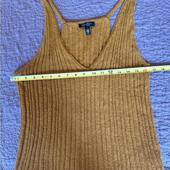 Jessica Simpson Tank Top Womens Size Large Copper Sleeveless New - Picture 4 of 5